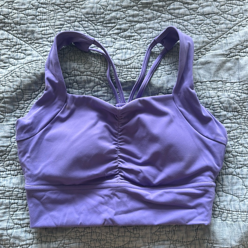 Buff Bunny Bloom Sports Bra (Very Peri) Size Small